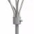 Simple Designs 5 Light Adjustable Gooseneck Silver Floor Lamp with Fun Multicolored Shades