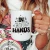 In God's hands ceramic coffee mug