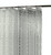 Grey Transparent Stone Pebble PVC Shower Curtain Liner
