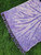 Waffle Towel,Throw Lightweight Quick Dry - Purple Tie Dye