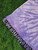 Waffle Towel,Throw Lightweight Quick Dry - Purple Tie Dye
