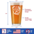 English Bulldog Pint Glass for Beer - Bulldog Dogs Gifts