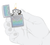 Zippo Love Heart Design Satin Chrome Finish Windproof Lighter 