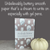 Mauve Pumpkins and Ghosts A5-ish size Saddle Bound Notebook