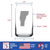 Vermont Outline Beer Can Pint Glass - Vermonters Gifts