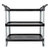 Tier Food Trolley Food Waste Cart With Two Bins Storage Kitchen  