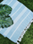 Throw/Blanket Turkish Towel Easy carry Quick Dry FADED AQUA