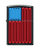 Zippo Neon Flag USA Matte Finish Windproof Lighter 
