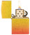 Zippo Sunset 540 Fusion Tumbled Brass Lighter 