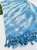 Throw Blanket Cotton -Quick fold throw Navy