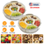 2Pcs Divided Serving Tray 