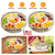 2Pcs Divided Serving Tray 