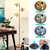 Black Tree Standing Floor Lamp