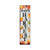 36" White Orange And Green Solid Wood Porch Sign