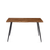 Irregular Shape Dining Table with Metal Legs