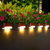 4-Pack Solar LED Deck & Step Lights