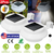 2Pcs Solar Powered Gutter Lights 