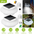 2Pcs Solar Powered Gutter Lights 