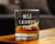 Best Grandpa Ever Whiskey Rocks Glass - Father's Day Gifts