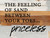 The feeling of sand between your toes......  Wall Sign