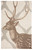 Deer Block Print Floor Mat