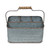 11" Gray Galvanized Metal Crate