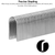 1000Pc 12mm U-Shape Staples U-Type Nails 
