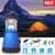 Camping Light Hand Crank Hiking Emergency Spotlight Lantern Lamps 