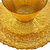 CORAL Gilded Glass Dinnerware Set