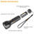 Black Light UV Flashlight 51 LED 395nm Ultraviolet Torch Pet