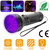 Black Light UV Flashlight 51 LED 395nm Ultraviolet Torch Pet