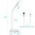 Dimmable LED Desk Light Table Beside Reading Lamp 