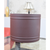 Handmade 100% Iron Round Modern Dark Rust Color Planters Pot