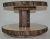 Lazy Susan Double Tier Log Slices 11" to 15 1/2" Diameter