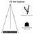 2 Pack Easel Stand 