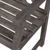 Distressed Patio Armchair With Diagonal Design