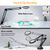 2-in-1 LED Magnifier Desk Lamp 8x Magnifying Glass