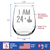 25th Birthday Gifts - 24 Middle Finger Stemless Wine Glass