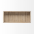 28" Natural Wood Indoor Outdoor Tray With Handles