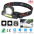 LED Headlight Super Bright Head Torch USB Rechargeable