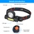 LED Headlight Super Bright Head Torch USB Rechargeable