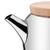 Korkmaz Montana Stainless Steel 2.3L Teapot with Wooden Lid