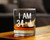 35th Birthday Gifts - 34 Middle Finger Whiskey Rocks Glass