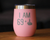 70th Birthday Gifts - Middle Finger Insulated Wine Tumbler