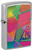 Zippo Retro Pattern Design Street Chrome Lighter 