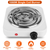 1000W Electric Single Burner Portable Coil Heating 