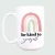 Be kind to yourself ceramic coffee mug
