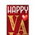 72" Red Gold And Pink Valentine's Day Solid Wood Porch Sign