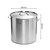 Dual Burners Cooktop Stove L Stainless Steel Stockpot  and  Induction Casserole