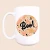 Boho boo ceramic coffee mug